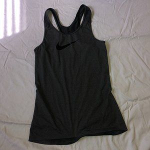 Nike Grey Workout Dri-Fit Top